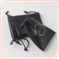 Promotional small luxury jewelry leather pouch bag wholesale